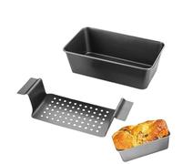 Bread Tins For Baking - Bread Mold For Baking, 8,46 x 4,33 x 2,95 Inches Non Stick Kitchen Mold With Handles, Breadd Loaf Pans, Homemade Oven Home Indoor Cooking Family Beginner Enthusiast
