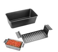 Bread Tins for Baking - Non-Stick Kitchen Loaf Pan, Carbon Steel Bread Mold with Handles | Non-Stick Loaf Pan for Homemade Breads, Oven Baking, Meat Pies, Barbecue, Family Cooking, Indoor Use