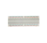 Velleman Breadboard, senza saldatura, 830 contatti, compatibile con Arduino, ABS, grigio