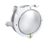 Breadom Porta Interna per Gatti Porta per Animali Domestici Chiusura a 4 Vie Lembo per Gatti Porta Esterna 4 modalità di Chiusura Adatto per Finestra e Parete(White)