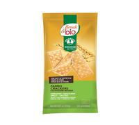 Break & Bio - Farro Cracker a Lievitazione Naturale, 10 pacchetti da 28 grammi