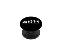 Break Dancer B-Boy Evolution Uomo Divertente Breakdance PopSockets PopGrip Adesivo