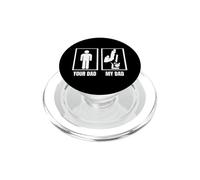 Break Dancer B-Boy Your Dad My Dad Funny Breakdance PopSockets PopGrip per MagSafe