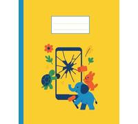 Break the Screen - Adorable Animal Dot Grid Composion Notebook: Mindfulness & Focus Notebook | 110 Pages | 0.2 inch Dot Grid