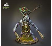 BREAKA-BOSS ON MIREBRUTE TROGGOTH COMMISSIONE dipinto