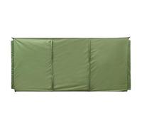 Breakers del Camping Sunproof Oxford in tessuto Oxford Schermata del Schermata 3 pannelli per la privacy a leggera per attività esterna Army Green 98, 4 * 27, 6 pollici |.Brea