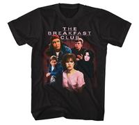 Breakfast Club - Gruppo Foto Armadietti - American Classici - Solid Adulto Nero