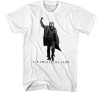 Breakfast Club John Bender Punching Sky Men's T Shirt Vintage 80's White XL