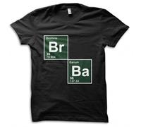Breaking Bad Bromine Barium Chemistry TV Show T-Shirt Black L