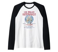 Breaking Bad Los Pollos Hermanos Albuquerque Retro Ad TV Maglia con Maniche Raglan