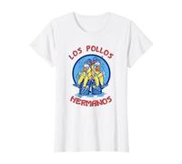 Breaking Bad Los Pollos Hermanos Hazmat Suits TV Show Maglietta