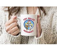 Breaking Bad Los Pollos Hermanos Tazza da tè al caffè bianco Tazza da 330 ml normale Mug Cup