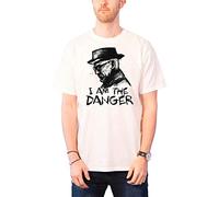 Officially Licensed Merchandise Breaking Bad I Am The Danger T-Shirt (White), Large
