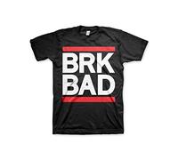 Breaking Bad Officially Licensed Merchandise BRK Bad T-Shirt (Black), Large