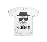 Breaking Bad Officially Licensed Merchandise Heisenberg Sketch T-Shirt (White), X-Large