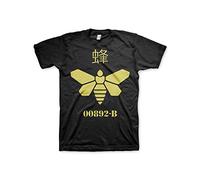Breaking Bad Officially Licensed Merchandise Methlamine Barrel Bee T-Shirt (Black), X-Large