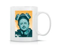 Breaking Bad Pinkman Cooker Tazza da Tè da Caffè in Ceramica Classica Magica Bianca Nera Rosa 330ml