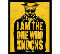 Breaking Bad Stampe su Tela I Am The One Who Knocks, 40 x 50 cm, Poliestere, Multicolore, 40x50x3.2 cm