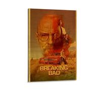 Breaking Bad Walter Jesse Movie Poster artistico, tela, stampe artistiche, regali, foto, quadro, decorazione per la casa, 60 x 90 cm