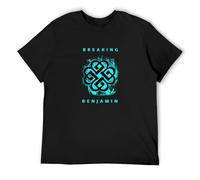 Breaking Benjamin Mens T-Shirt Unisex Graphic Black Tee Shirt XL