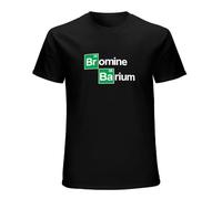 Breaking Bromine Bad Barium Parody Chemical Mens Tshirt Size XL