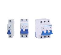 Breaking Capacity 10KA 10000A NB1-63H 1P 2P 3P 4P Circuit Breaker 10A 16A 20A 25A 40A 63A MCB Air Switch NB1, Parti(3P,2A)