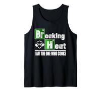 Breaking Heat - Camicia da Cucina Divertente da Chef Canotta