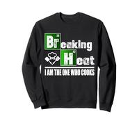 Breaking Heat - Camicia da Cucina Divertente da Chef Felpa