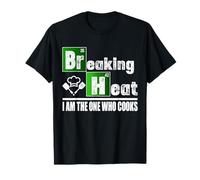 Breaking Heat - Camicia da Cucina Divertente da Chef Maglietta