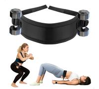 Breaking Limits Cintura di Spinta per Manubri Pesanti, Cintura per Glutei, Cintura Zavorra Calisthenics Manubri per Le Spinte Dell'Anca, Cintura Pesi Cintura Palestra per Esercizi per Le Anche