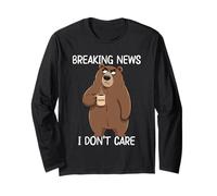 Breaking News I Don't Care Maglia a Manica