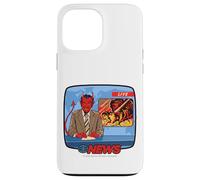 Breaking News Satan Occult Retro Vintage Funny Adult Humor Custodia per iPhone 13 Pro Max