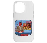 Breaking News Satan Occult Retro Vintage Funny Adult Humor Custodia per iPhone 14 Pro Max