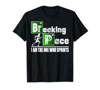 Breaking Space Running Funny Runner Maglietta