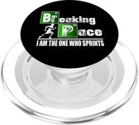 Breaking Space Running Funny Runner PopSockets PopGrip per MagSafe