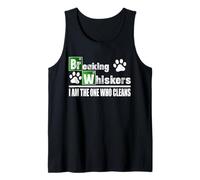 Breaking Whiskers Cat Sono io Quello Che pulisce Canotta