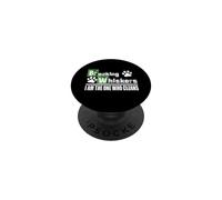 Breaking Whiskers Cat Sono io quello che pulisce PopSockets PopGrip Adesivo