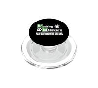 Breaking Whiskers Cat Sono io quello che pulisce PopSockets PopGrip per MagSafe