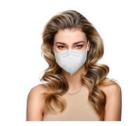 Breasafe NanoRespiratore europeo FFP2 - Certificato CE Riutilizzabile 5 pezzi - Bianco / L