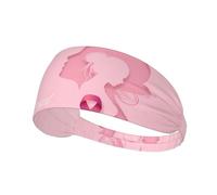 Breast Cancer Awareness Month Elastic Exercise Headband For Women&Men,Wide Headbands For Women Athletic Sweatbands - Fashion Elastic Sports Hair Band For Yoga Fitness