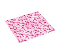 Breast Cancer Awareness-Q - Tappetino scolapiatti assorbente per cucina, 40,6 x 45,7 cm, tappetino scolapiatti natalizio con anello per appendere