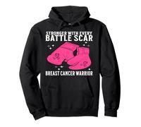 Breast Cancer Warrior Gifts Breast Cancer Awareness Women Felpa con Cappuccio