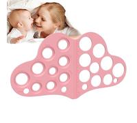 Breast Flange Measuring Tool | Nipple Ruler for Flange Sizing | Soft and Silicone Nipple Measure Tool for New Mothers and Breast Pumping