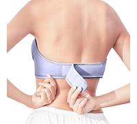 Breast Massager Device, Portable Bust Care, 1.18in Electric Heated, Rechargeable Quiet Running, Ergonomic Skin-Friendly Design for Home Travel Postpartum Daily Nursing