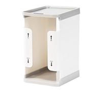 Breast Milk Storage Tower - Stackable Freezer Organizer and Dispenser | Stackable breastmilk storage tower holding up to 1700ml, featuring a FIFO bottom design to easily track