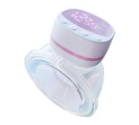 Breast Pump, Electric Breastfeeding Pumps with 5 Modes to 15 Adjustable Levels, 5.5 Inch Compact & Lightweight Design, Low Noise Rechargeable Milk Extractor for Indoor and Outdoor