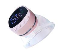Breast Pump Electric, Rechargeable Milk Pump, Low Noise Pumped, Breastfeeding Milk Extractor with Adjustable Suction and Soft Silicone Shield for Travel or Home Use, 1 Piece