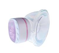 Breast Pump, Rechargeable Milk Extractor, 4.33inx2.5in 5 Modes 15 Levels, Low Noise Design, Portable Breastfeeding Pump for Indoor Outdoor Use, Quiet Efficient