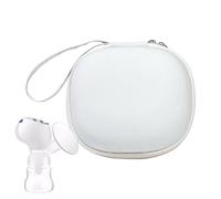 Breast Pump Storage Bag - Storage Box With Compartments, Hard EVA And PU Carrying Case, Portable Waterproof Breastfeeding Case, Durable | Per Gli Spostamenti In Viaggio Della Mamma