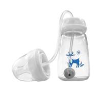 Breastfeeding Bottles, Nursing Cup Accessory, Anti Colic Design with Adjustable Flow, Feeding Tool with Straw System, Gear, Practical Utility for Boys Girls Formula Home Travel Car Bedroom